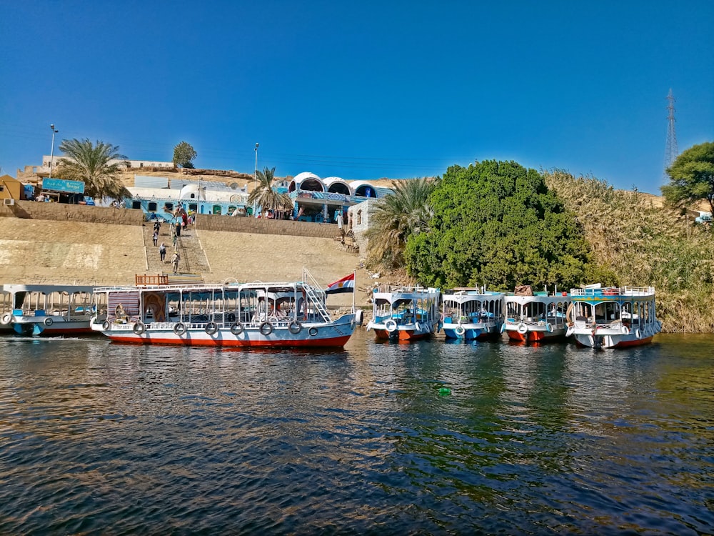 boats on the water