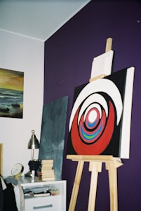 a painting on a wall