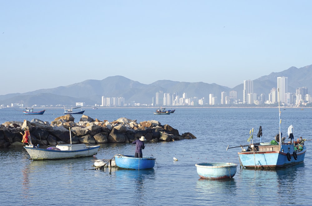 boats in the water