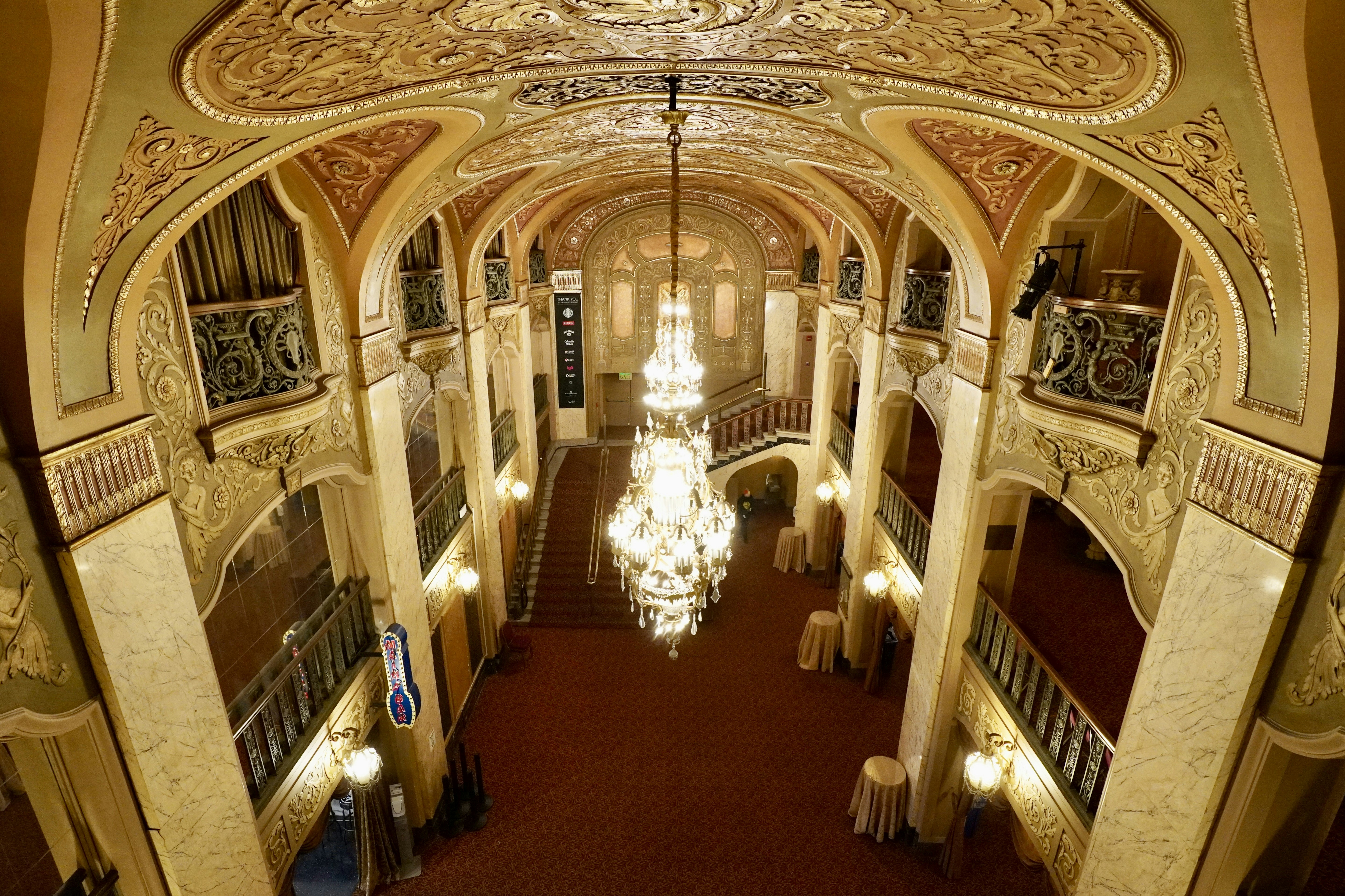 Opera house hallway