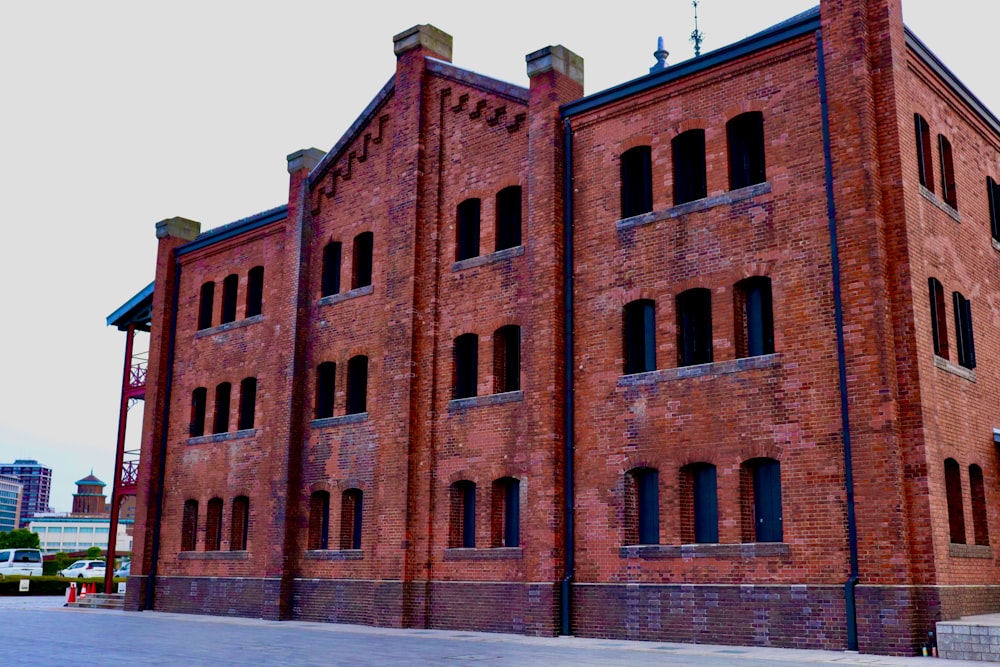 a large brick building