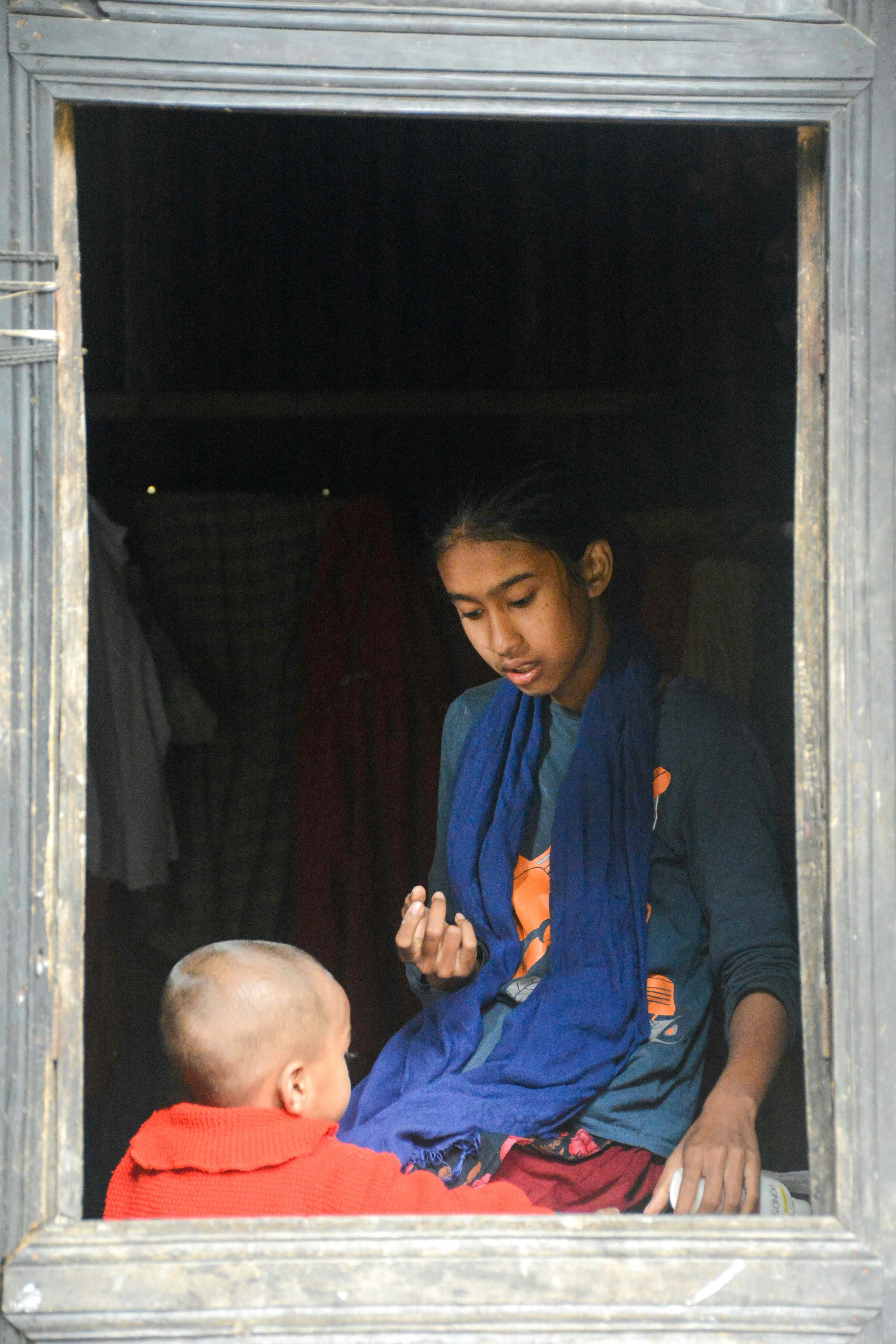 seseorang dan bayi