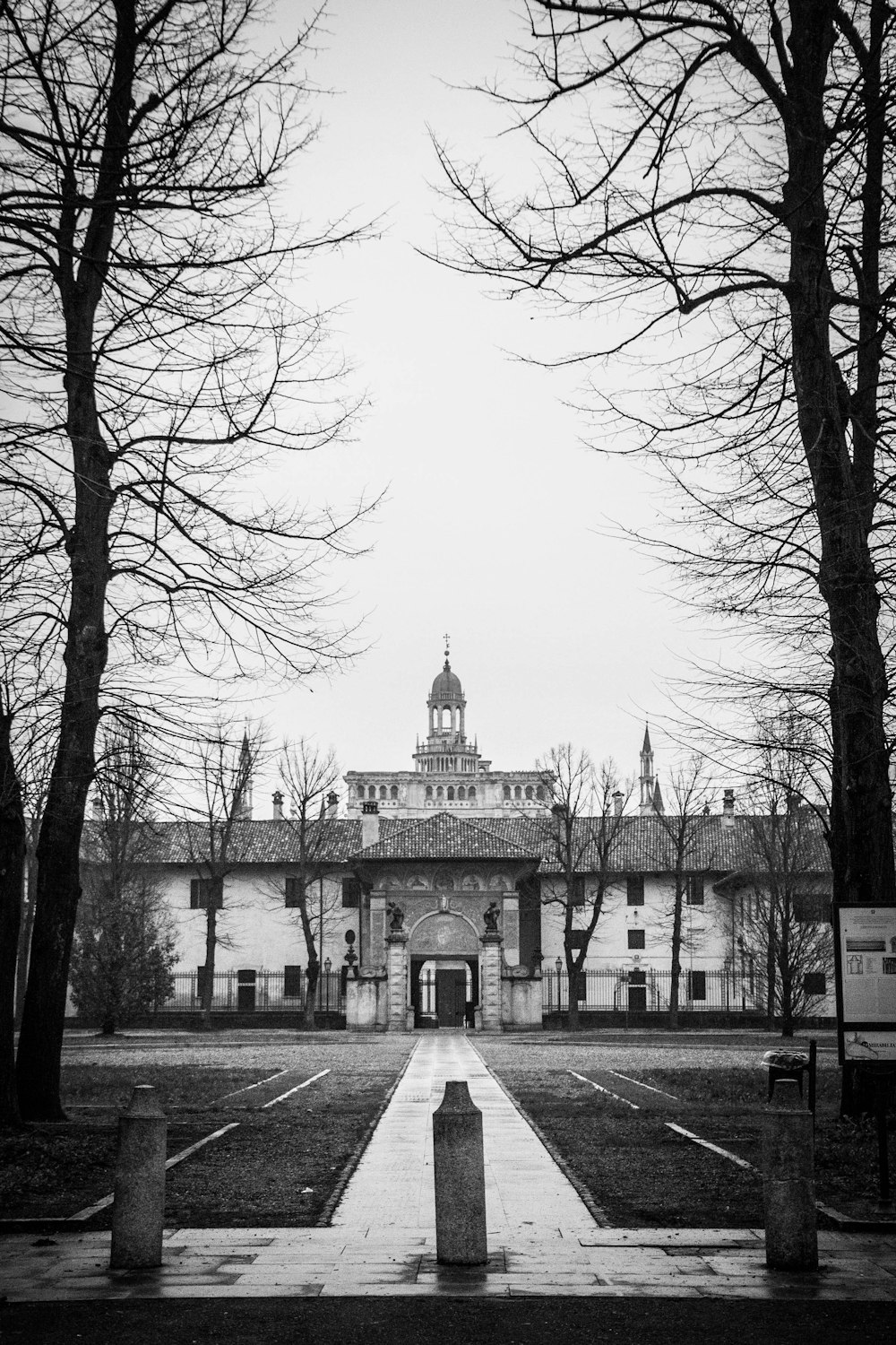 a large building with a domed roof