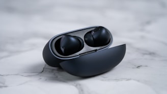a black and white object