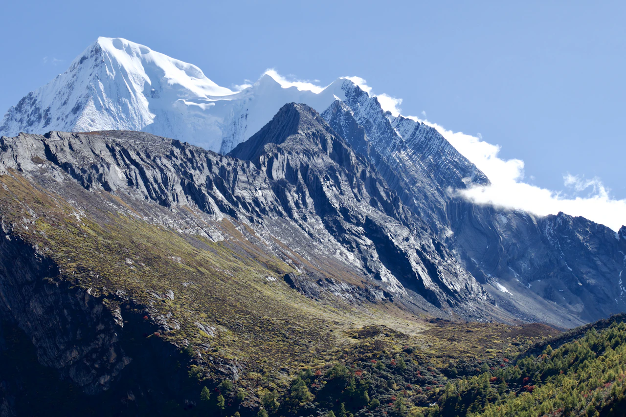Daocheng Yading sacred mountain