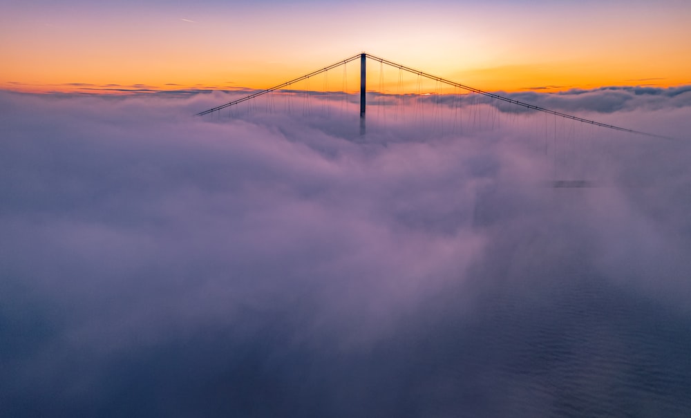 a bridge over a body of water