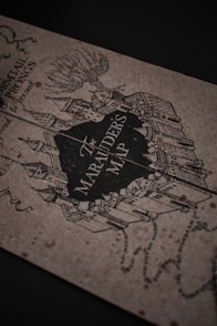 a drawing on a stone