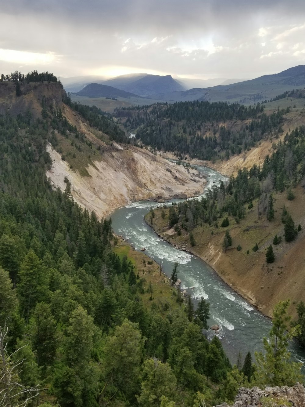 a river running through a valley