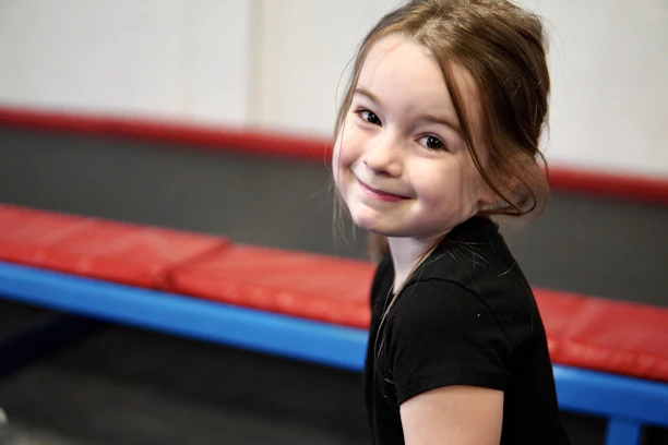 a person smiling for the camera