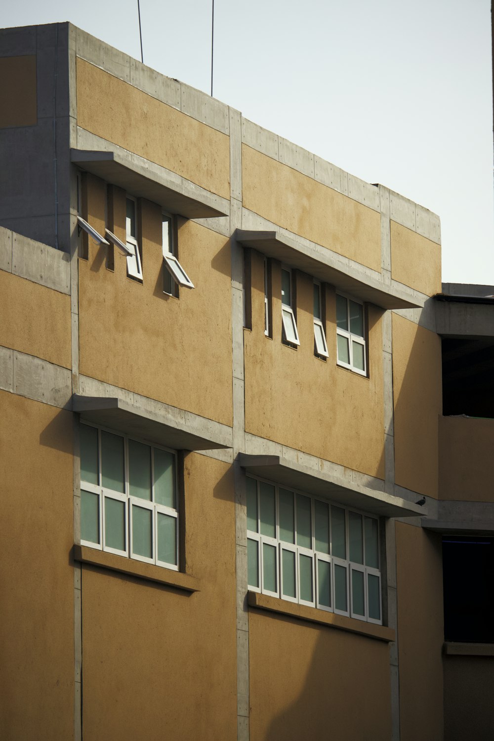 a building with windows