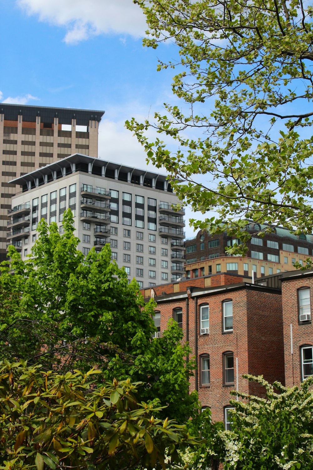 a group of buildings