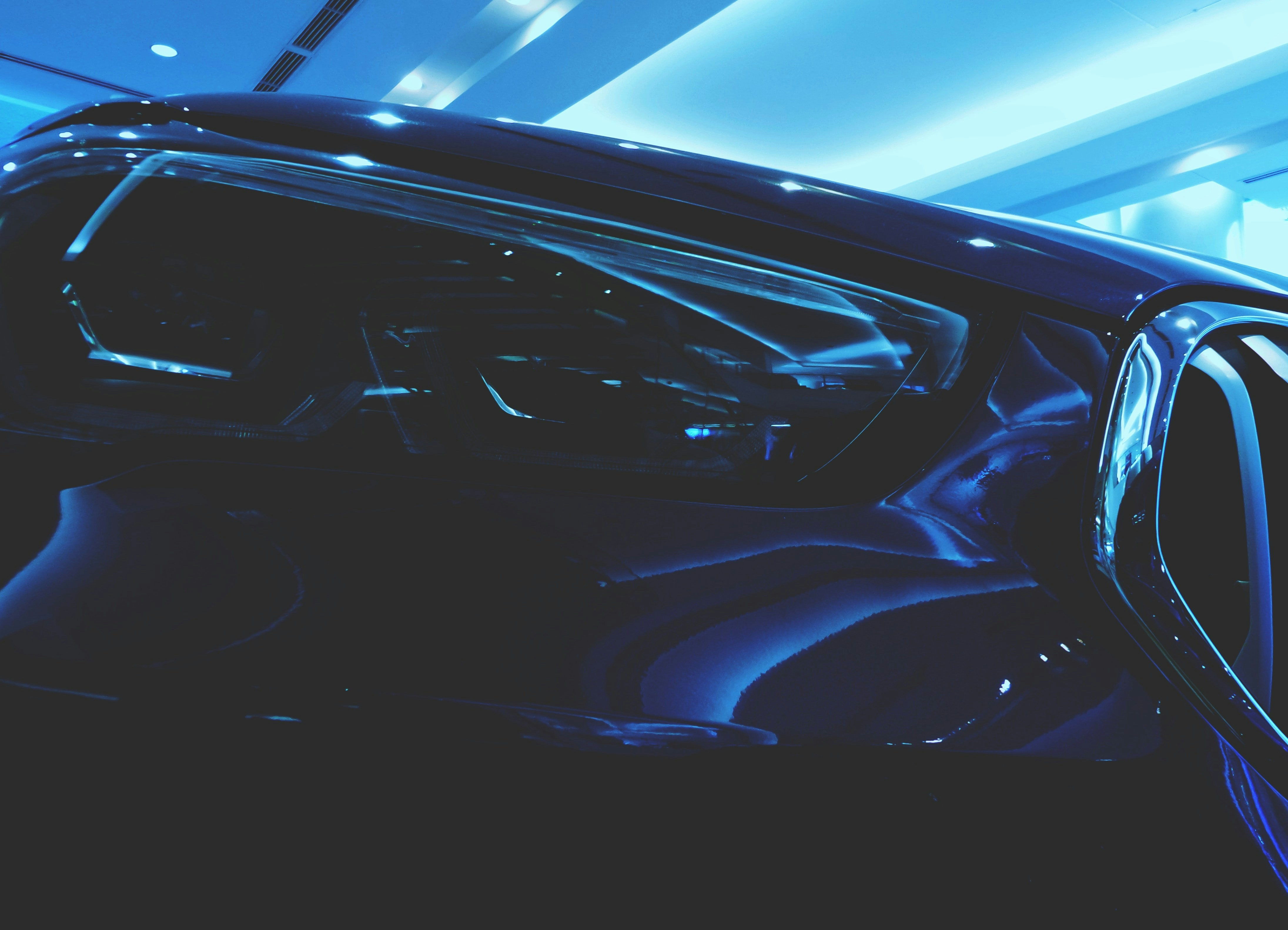 AI automotive market data analytics - a close-up of a car