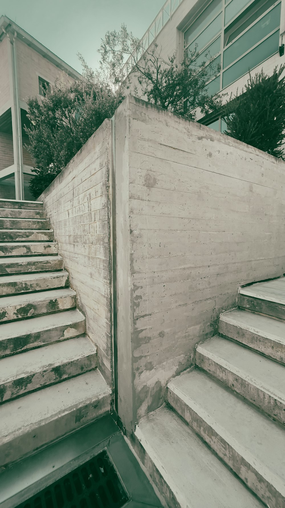 a building with a staircase