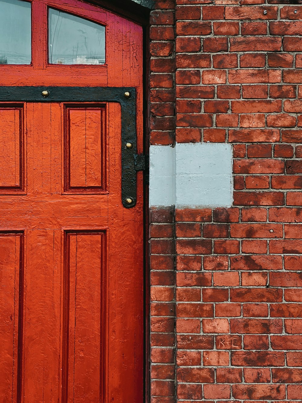 a door with a window