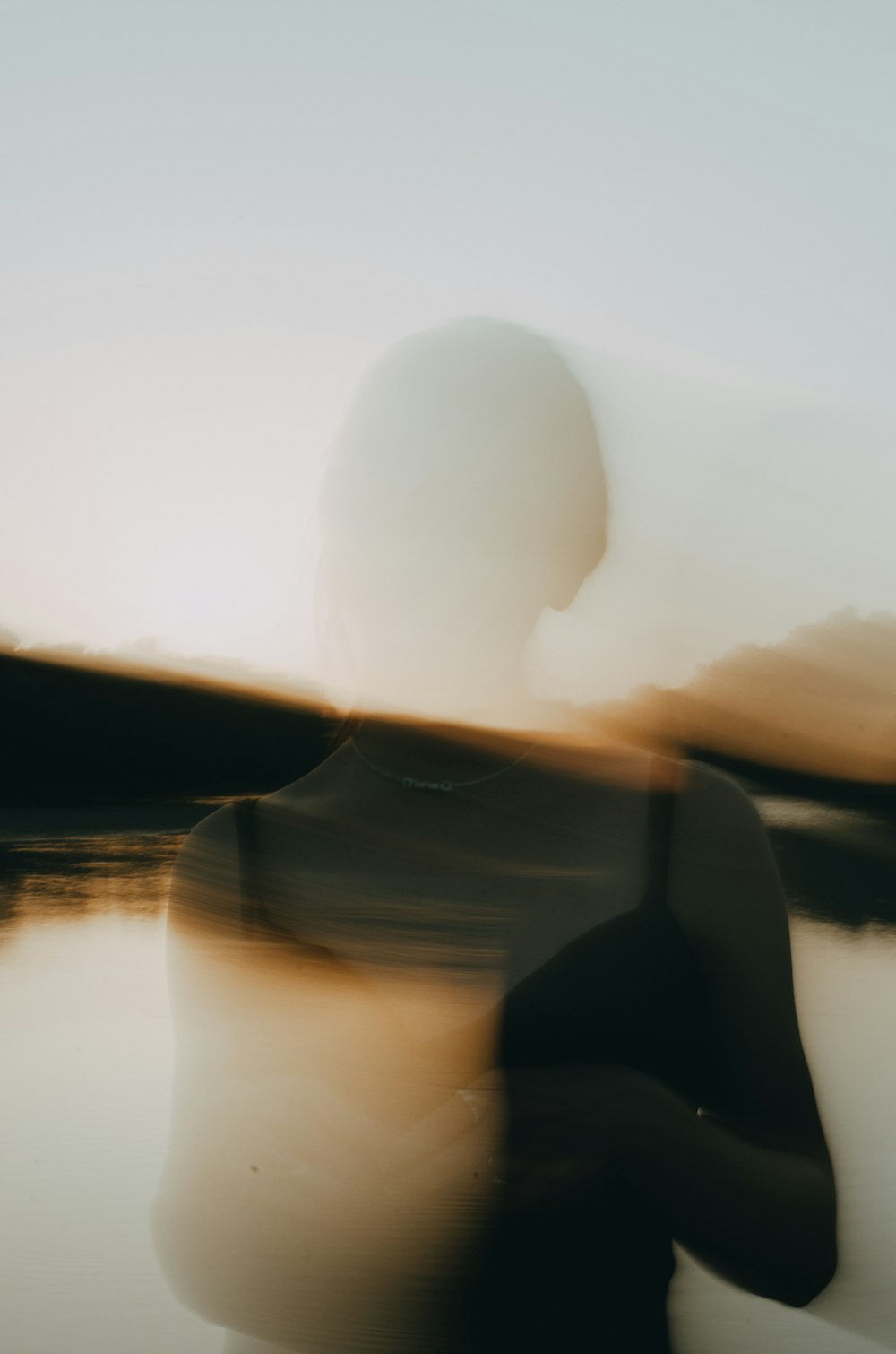 a person holding a surfboard