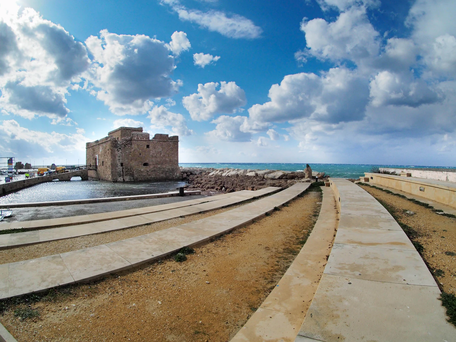 Paphos harbour fort