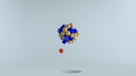 a group of colorful balls