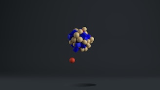 a group of colorful balls