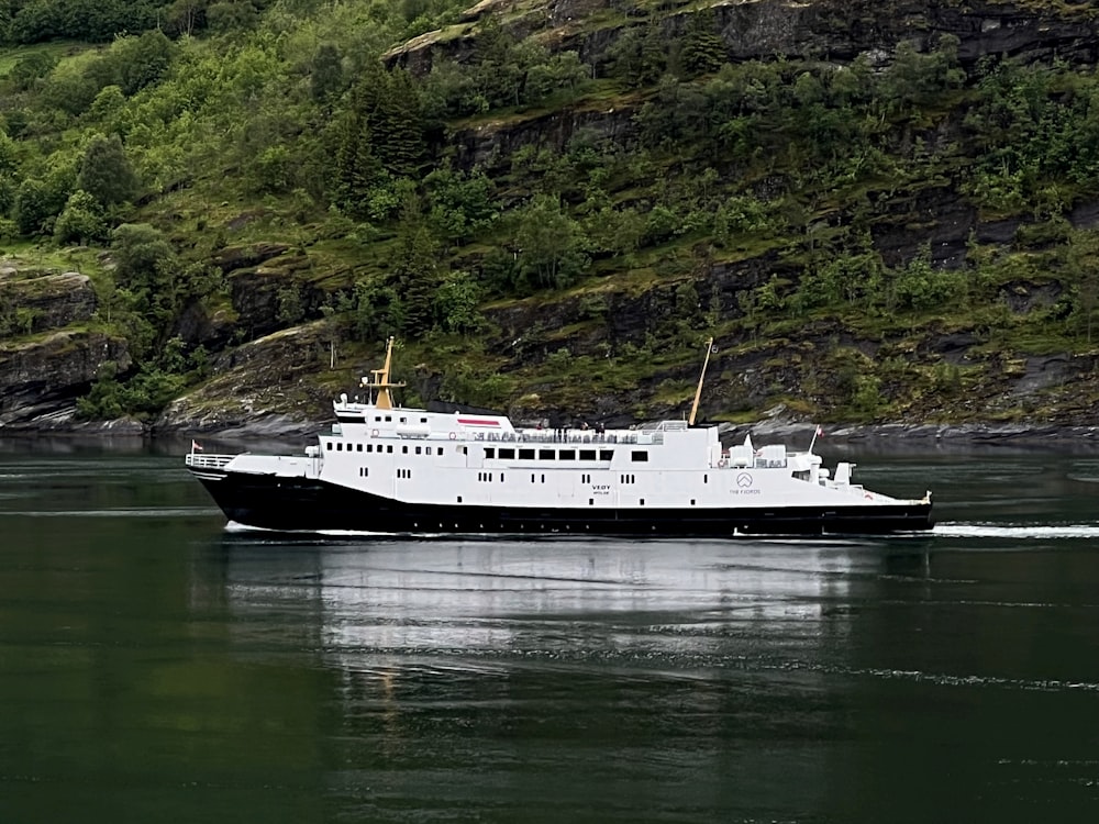 a boat on the water