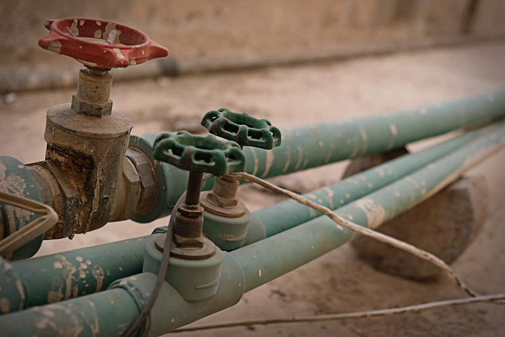 a close-up of a pipe