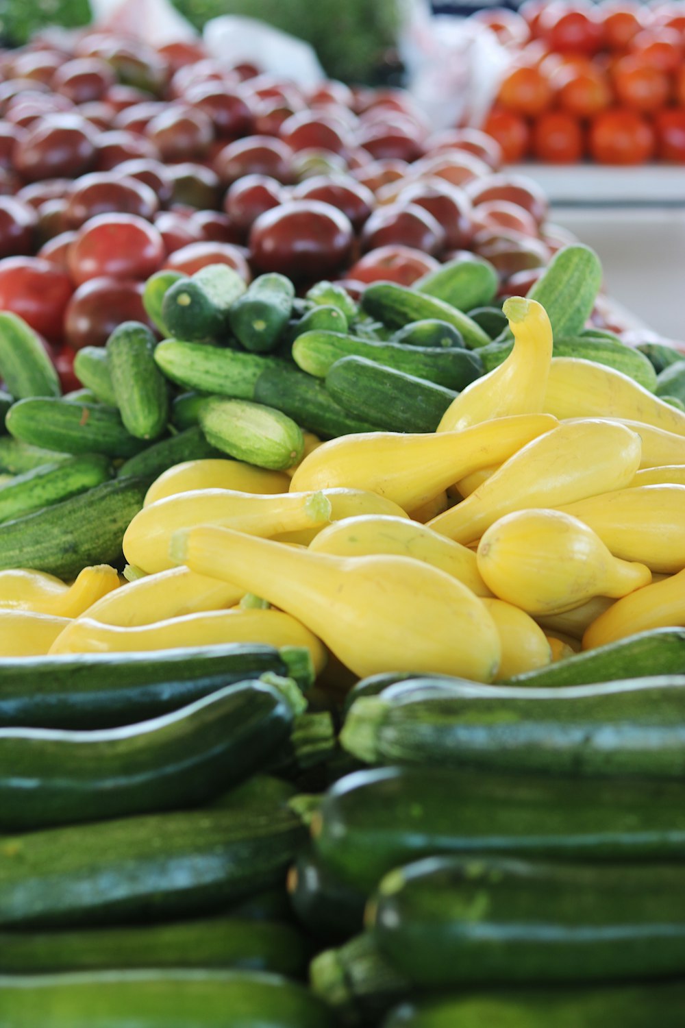 a variety of fresh fruit and vegetables