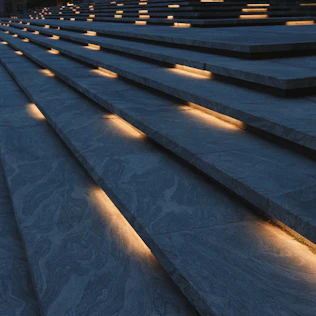 a close-up of some stairs