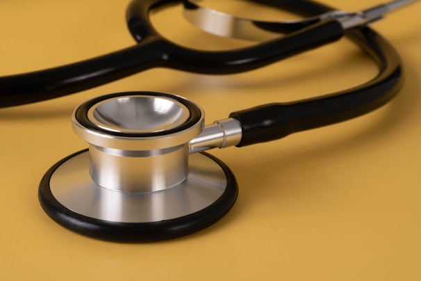 Stethoscope on a table
