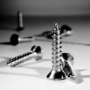 a group of metal objects