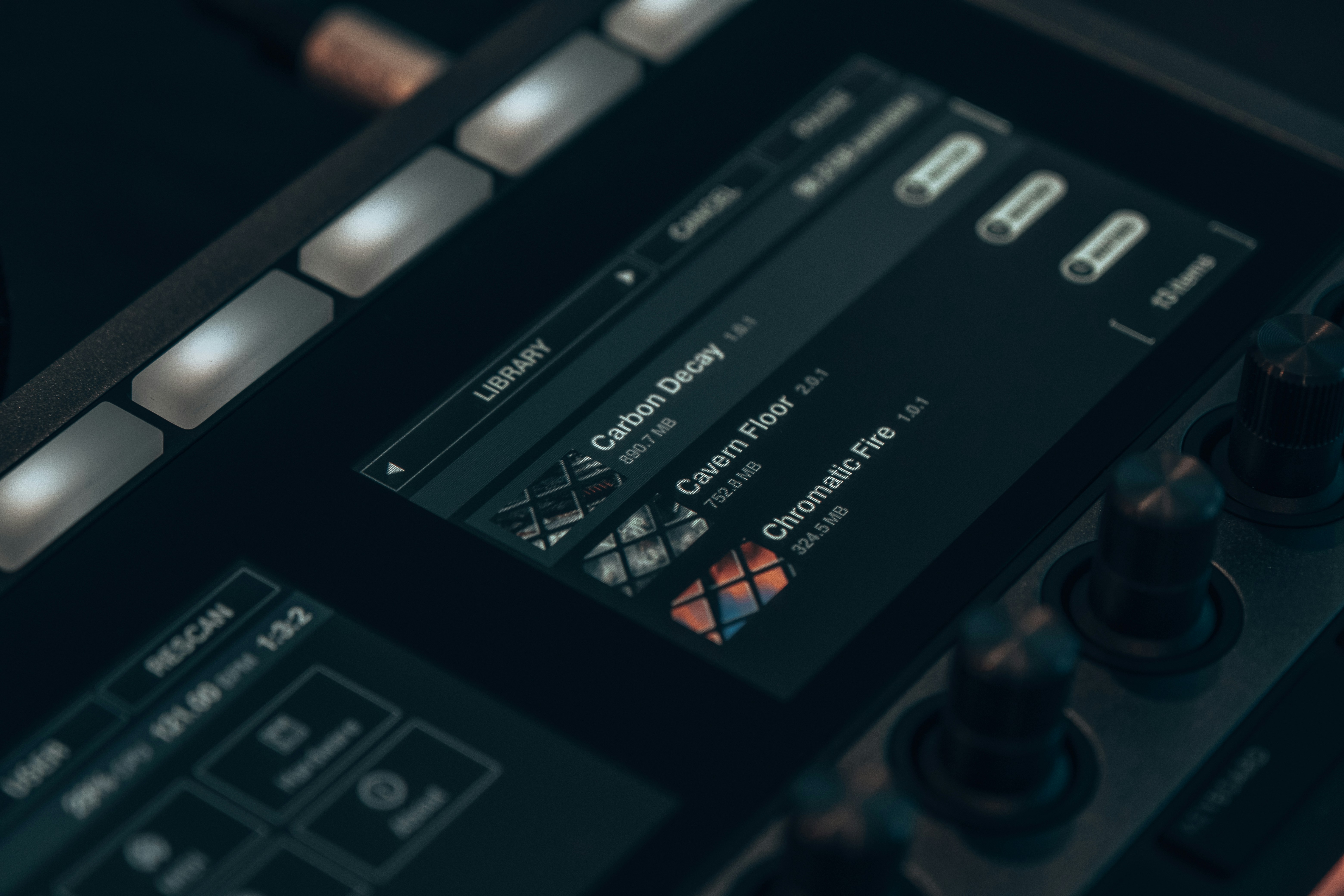 AI powered music generation interface