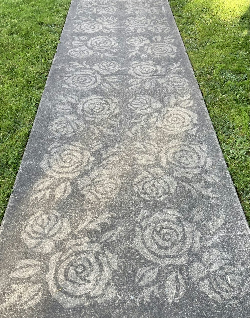 a stone with writing on it