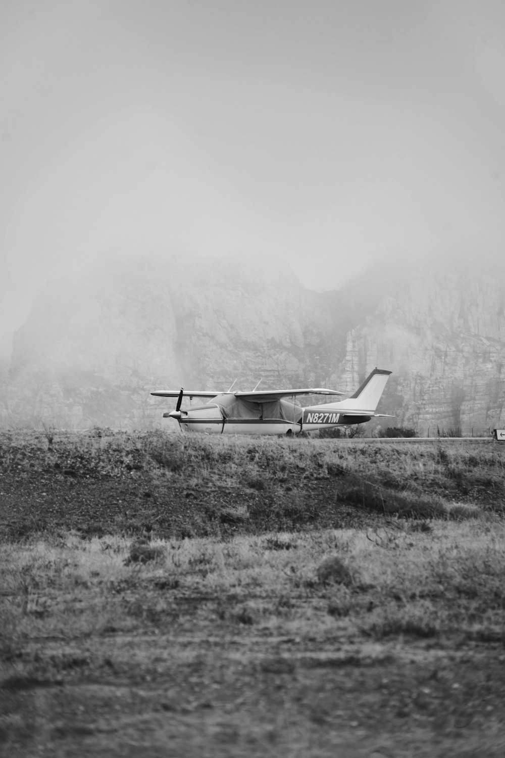 an airplane on a runway