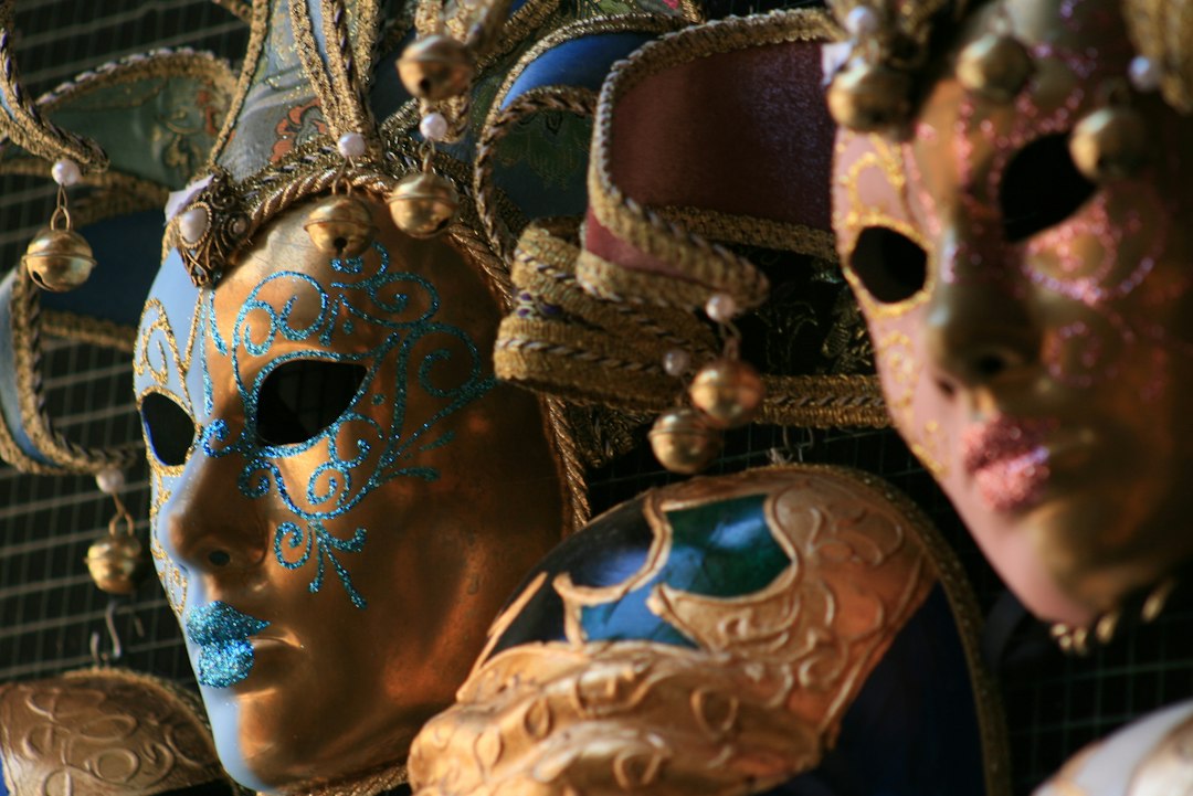 venetian mask closeup