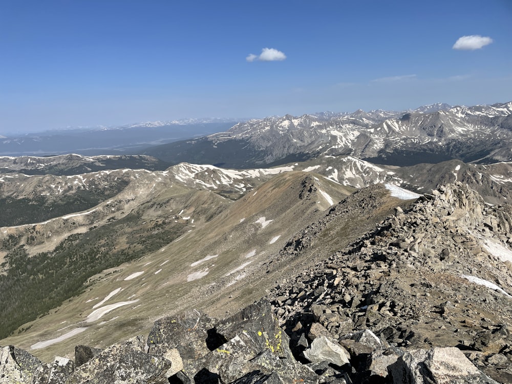 a rocky mountain range