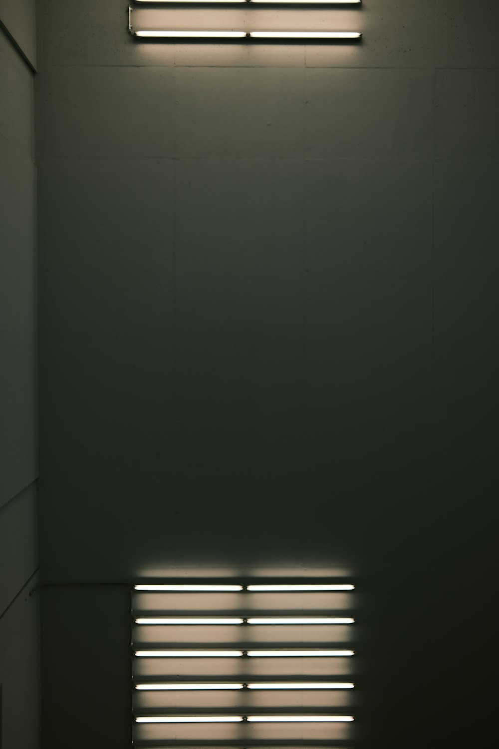 a door with a light on it