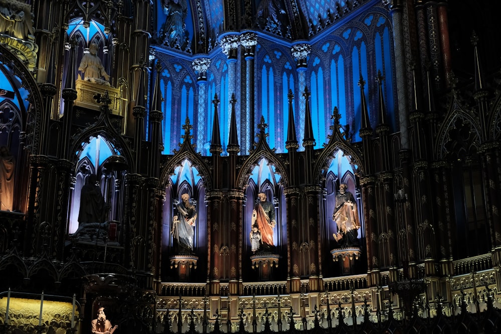 a large ornate organ