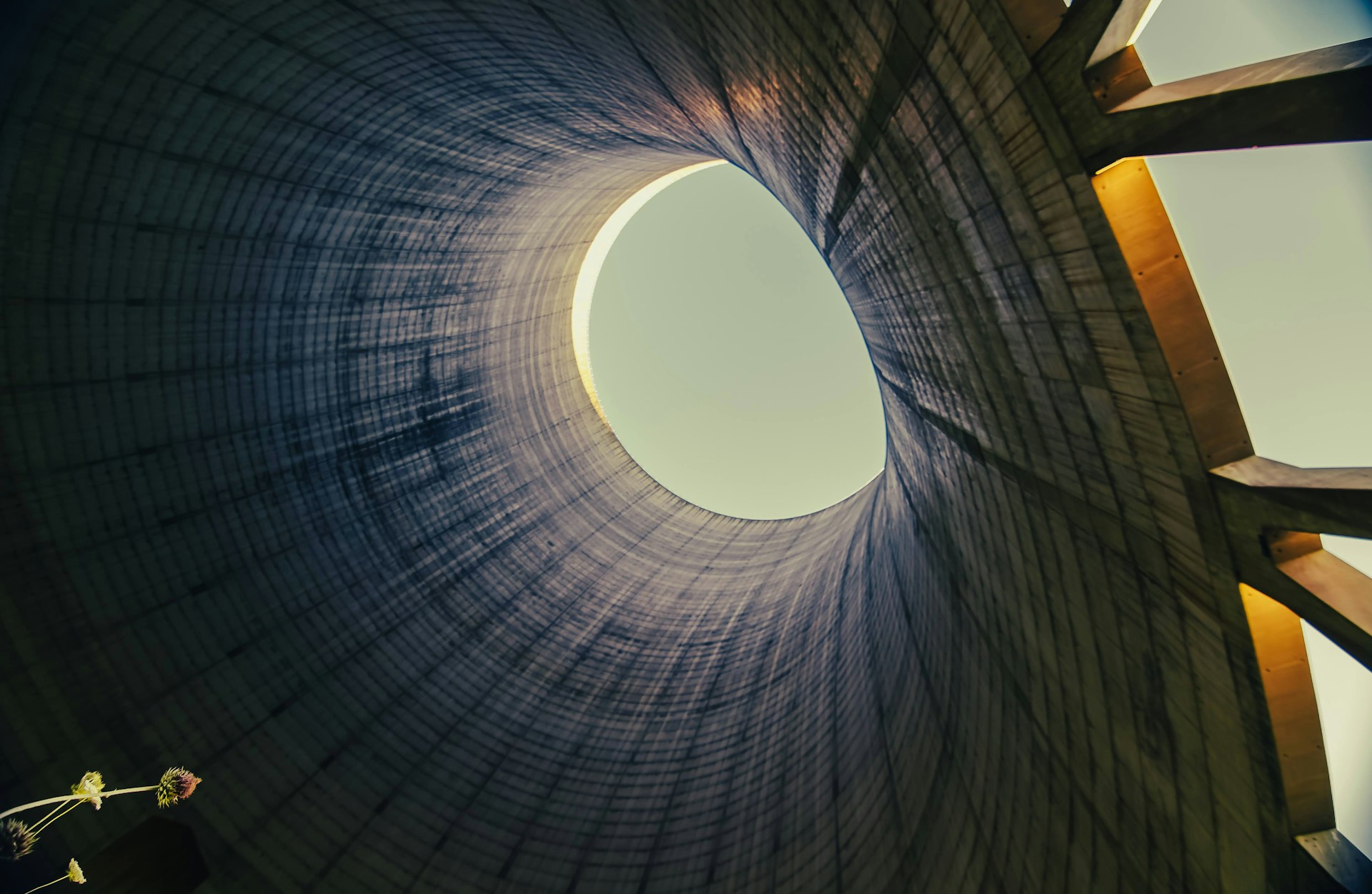 a circular object with a hole in it