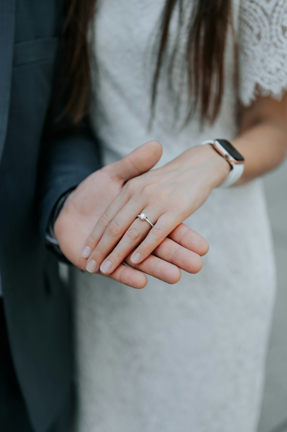 a woman holding her hand out