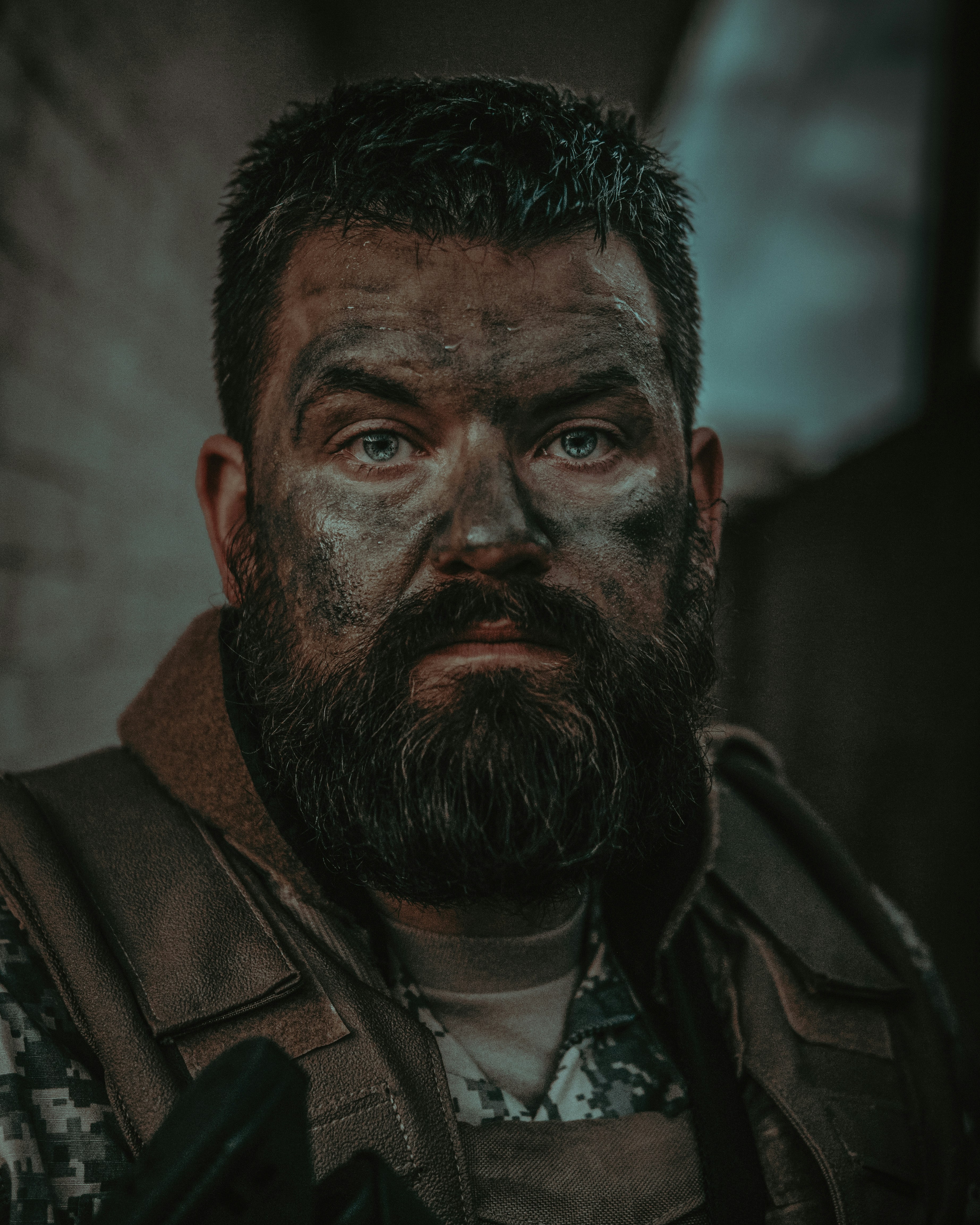 Personal Portrait of my brother sporting a beard after getting out of the army. Photo by Lance Reis / KickassDesigns on IG