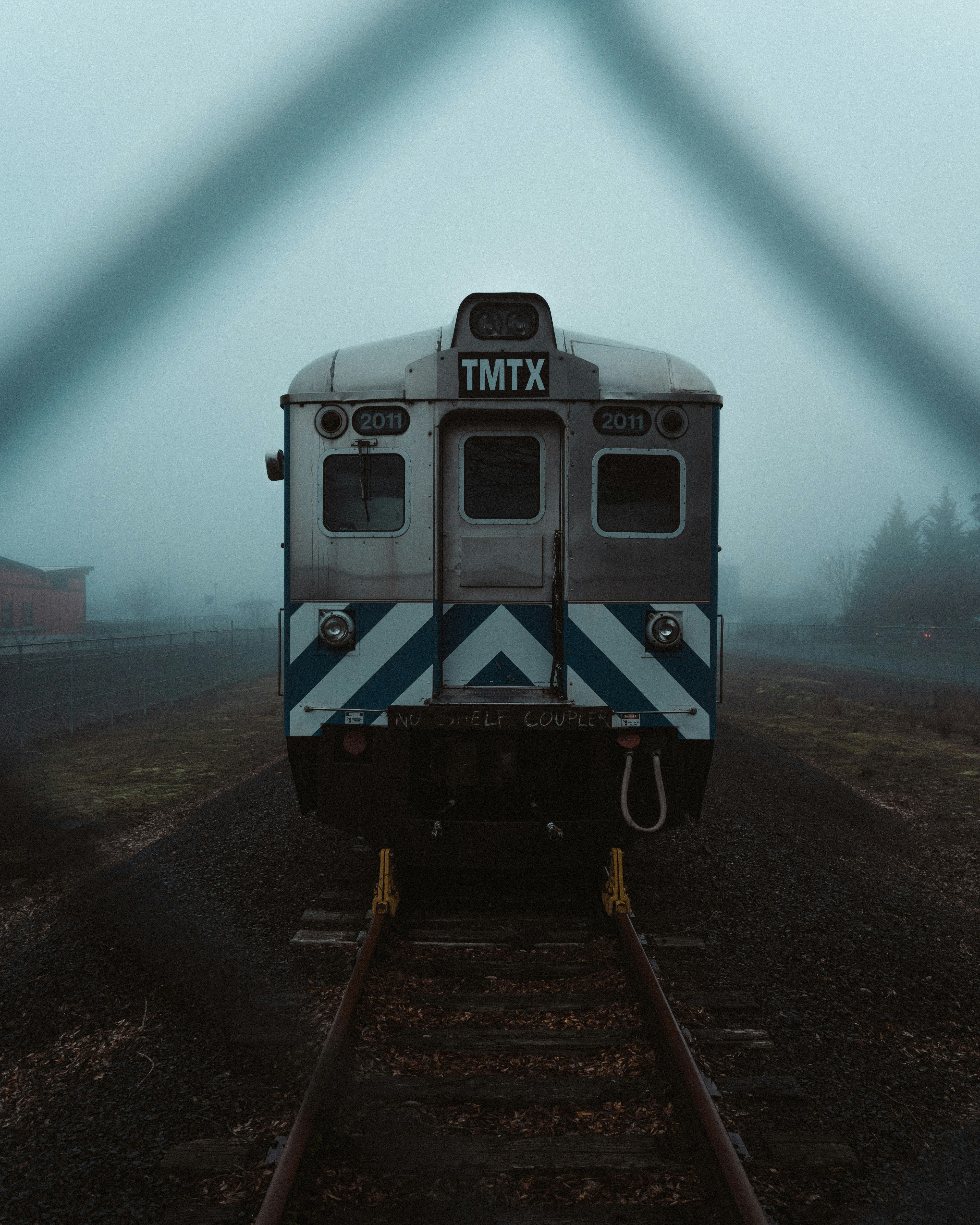 Foggy morning train station, street photography by Portland Street Photographer Lance Reis