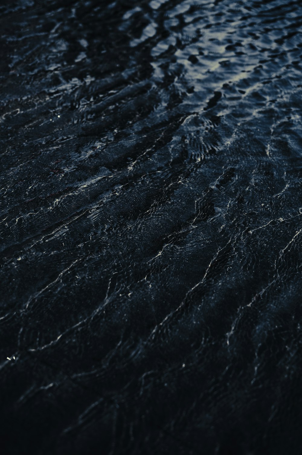 a close-up of a wave