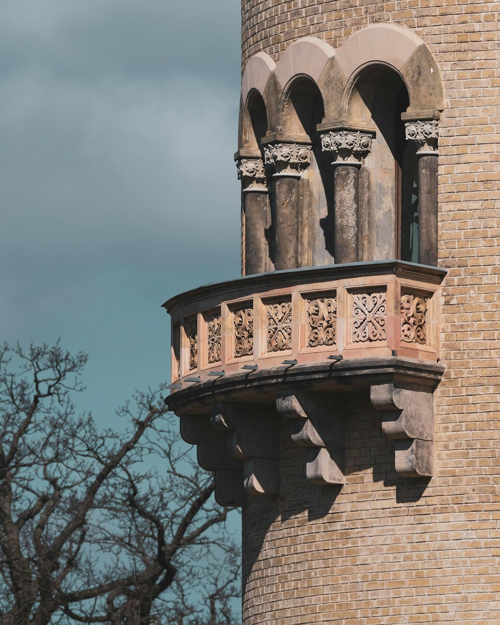 a building with a balcony