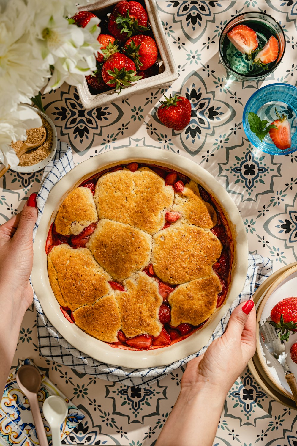 a plate of food