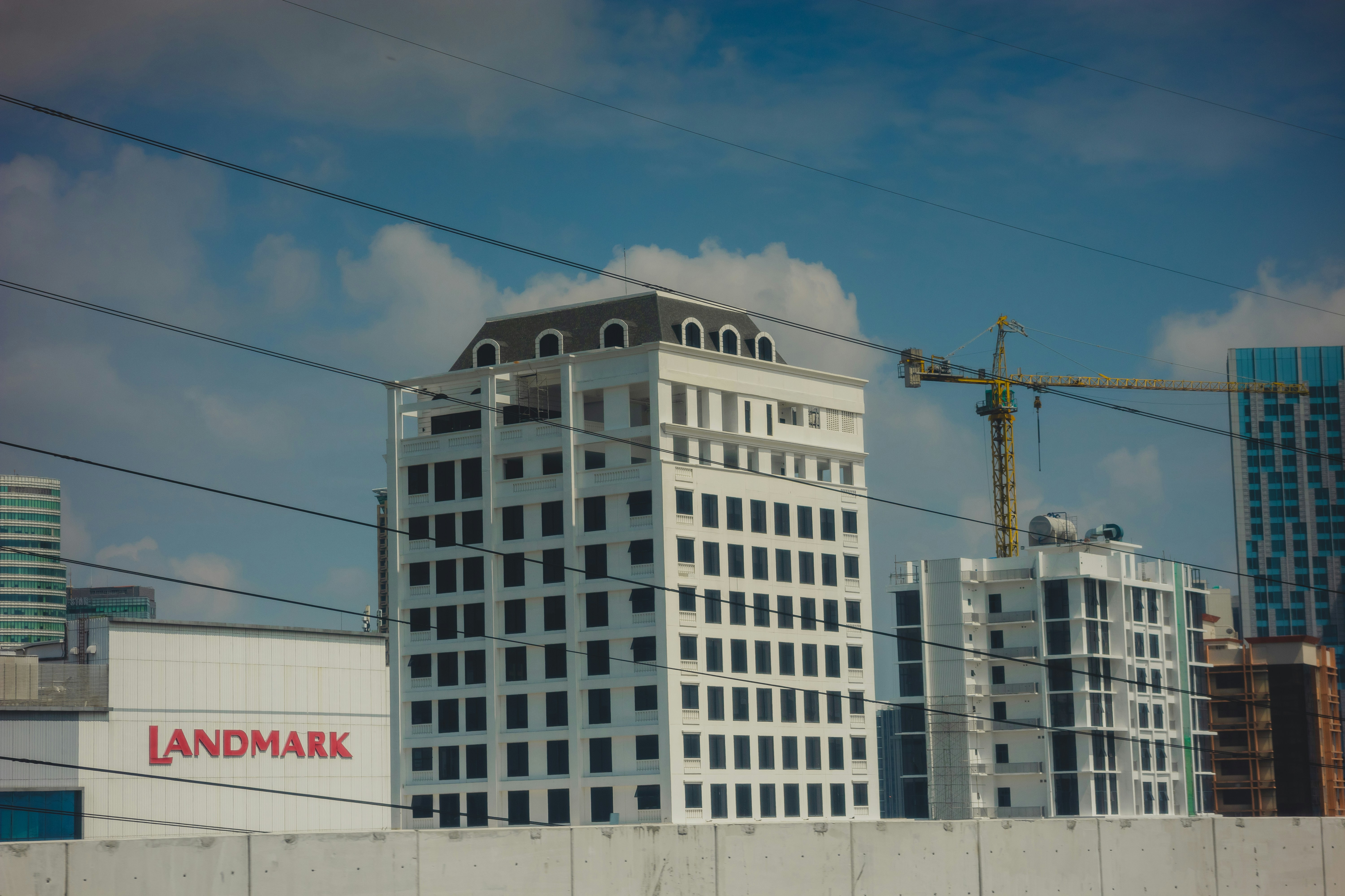 a building under construction