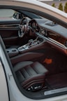 the interior of a car