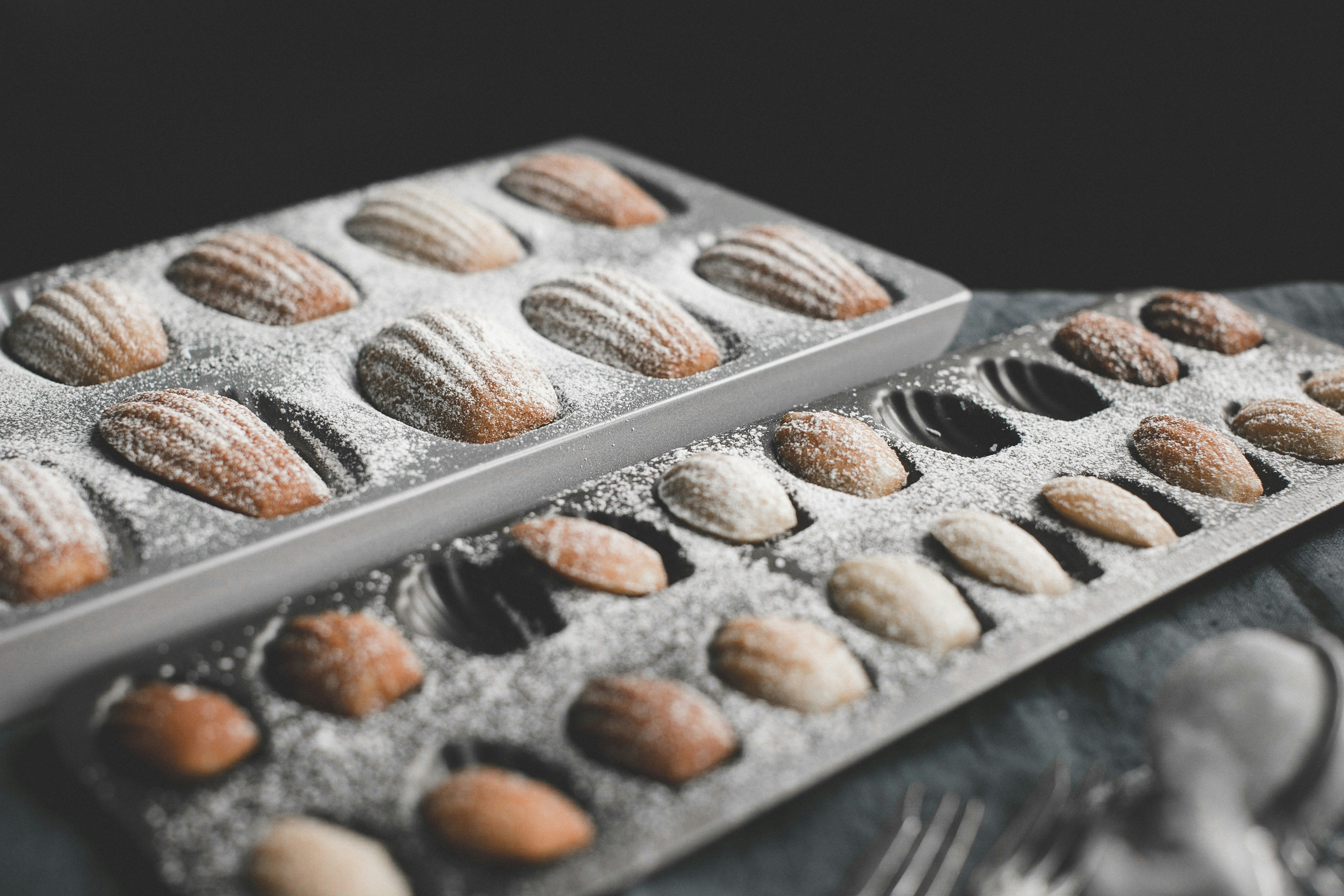 일부 음식의 클로즈업