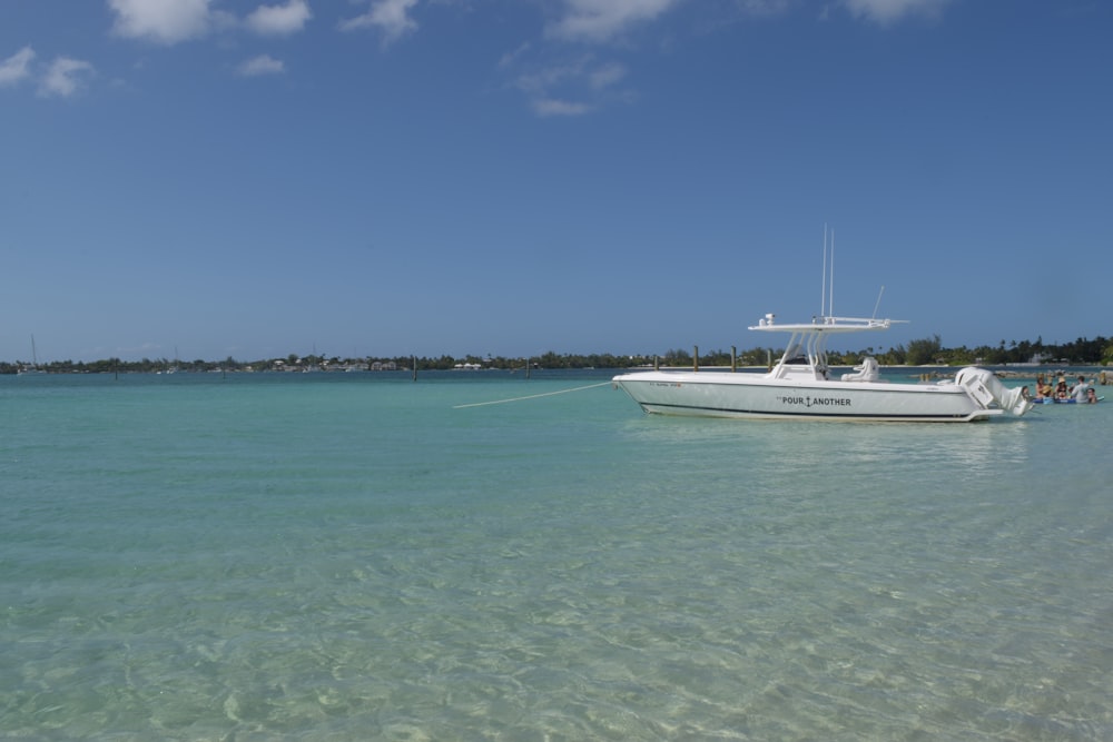 a boat in the water