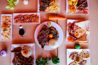 An inviting table set with a variety of prepared meals from Saborlar.