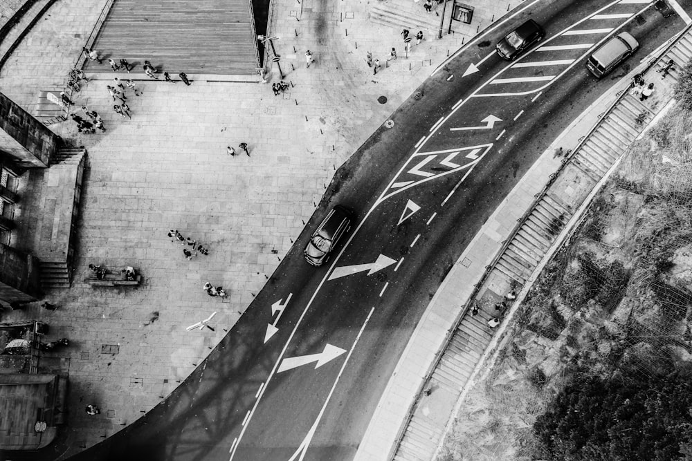 a road with cars on it