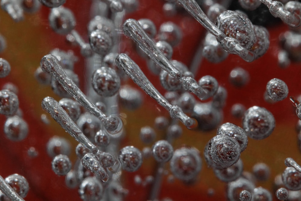 a close up of a necklace