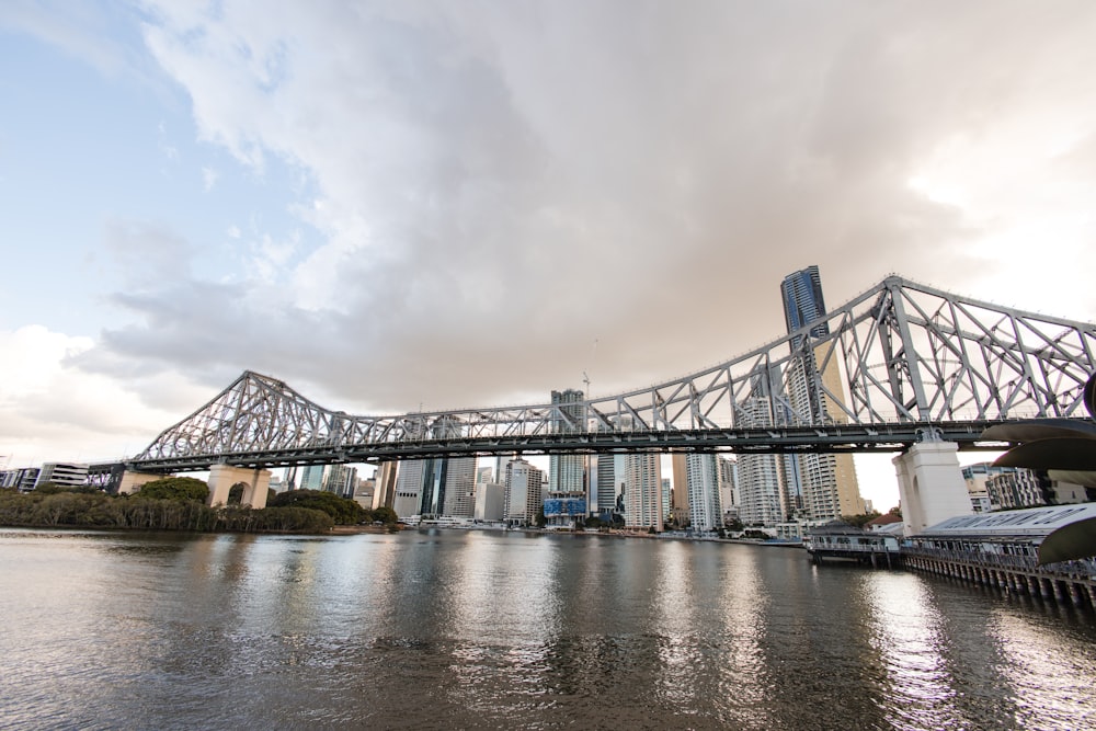 Story Bridge over a body of water